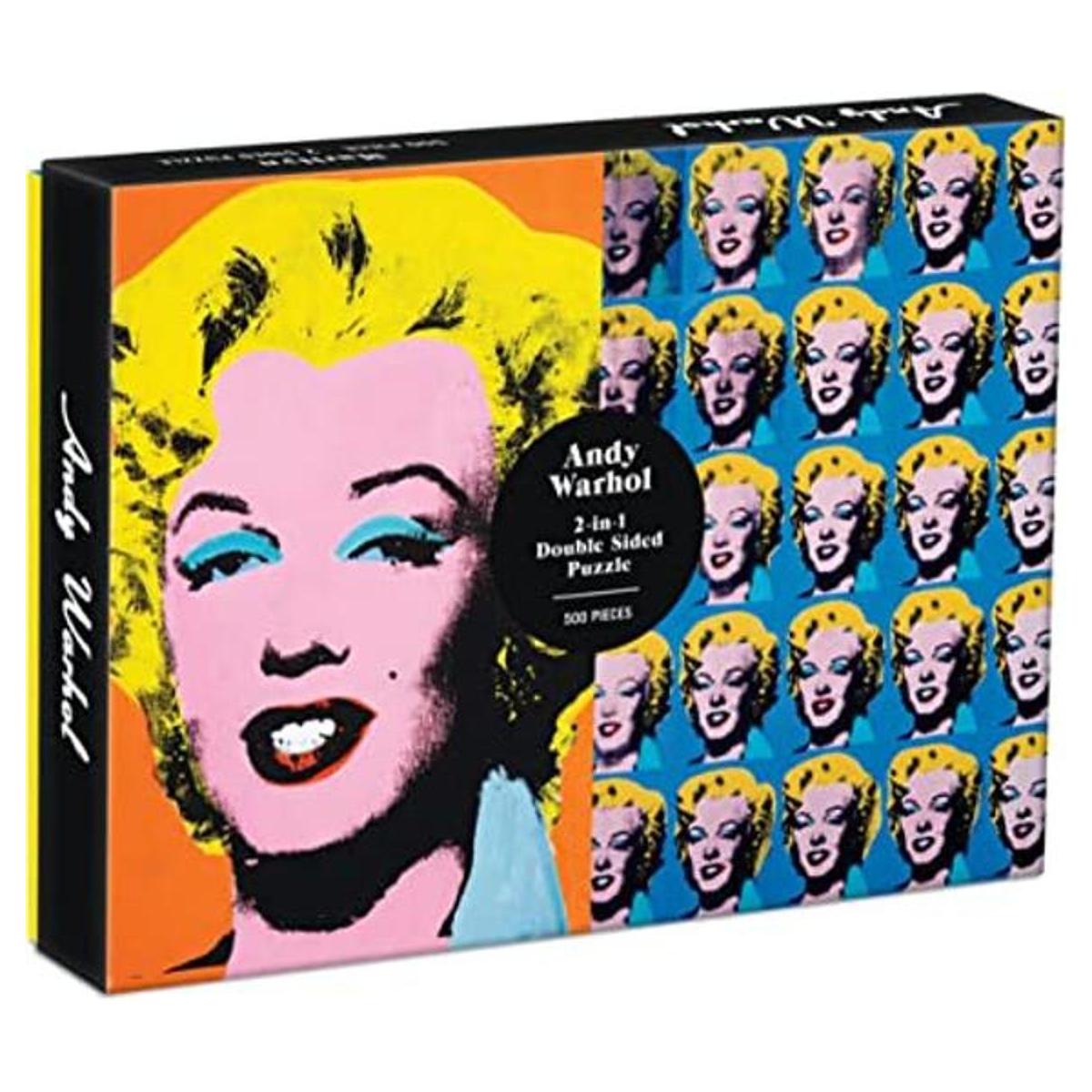 Rompecabezas de doble cara Andy Warhol Marilyn