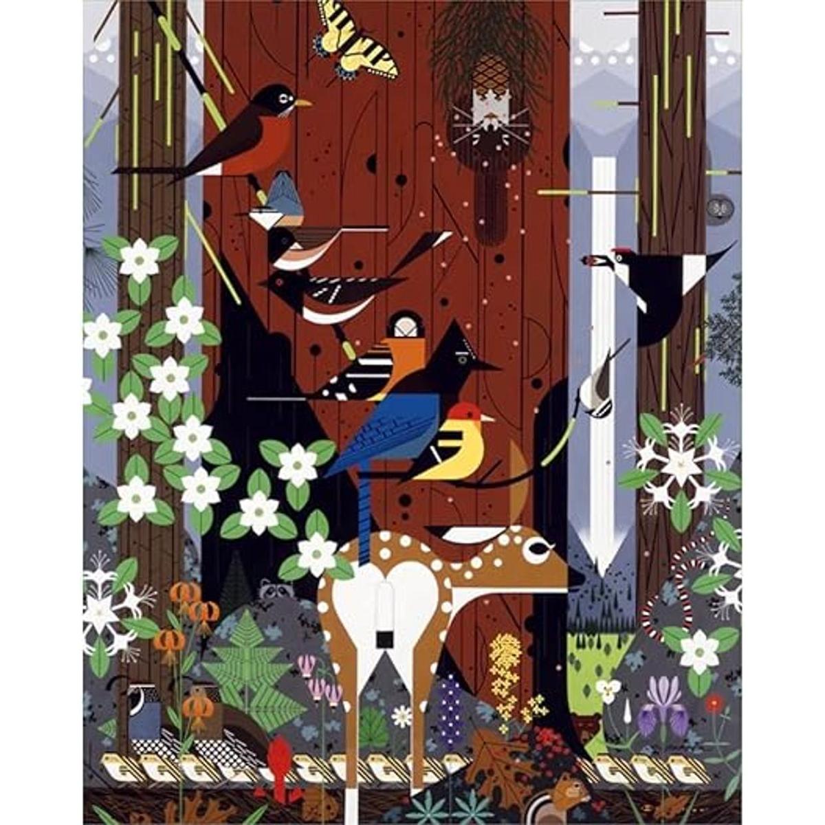 Rompecabezas Charley Harper The Sierra Range