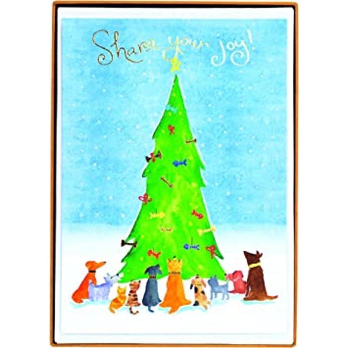 Tarjetas Navideñas Graphique