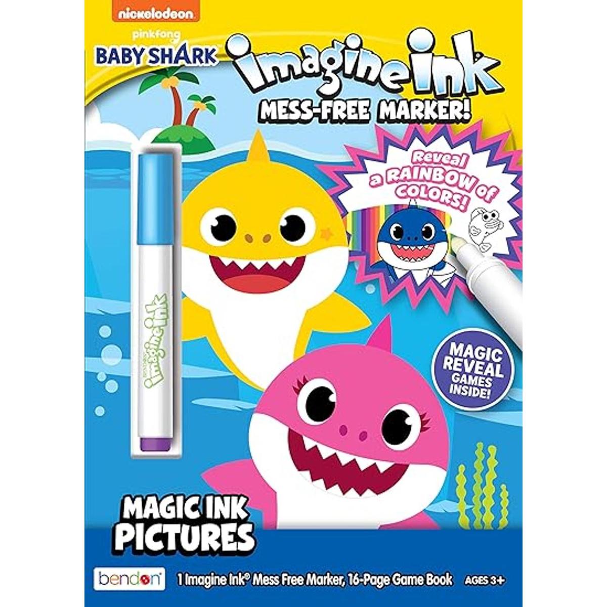 Bendon Baby Shark Libro para colorear