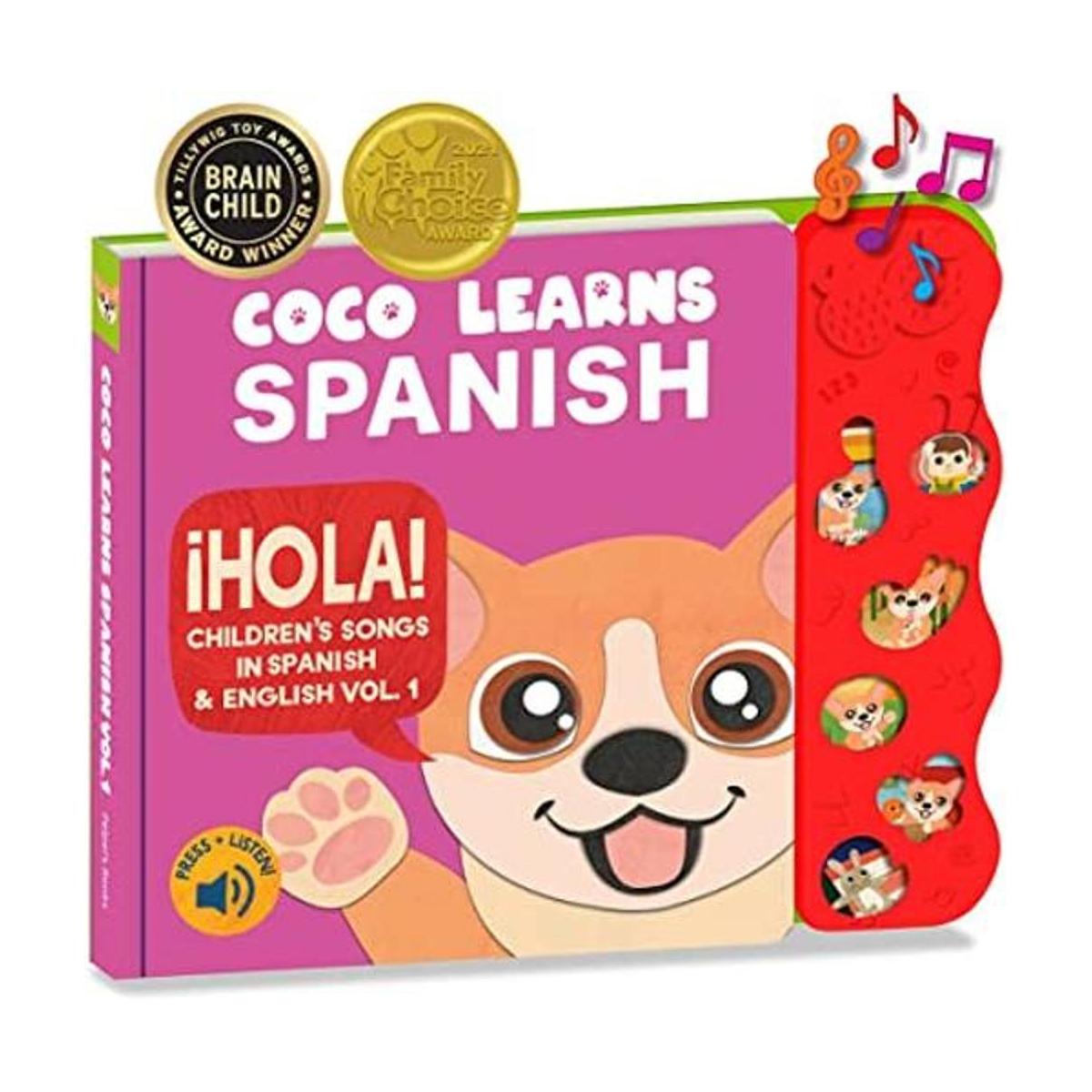 Coco Learns Spanish Libro Infantil