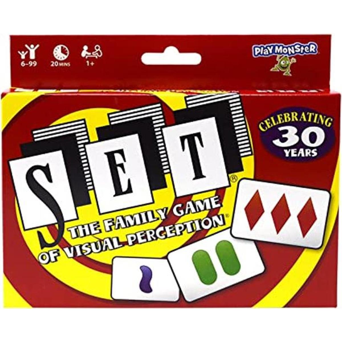 Juego de cartas de percepción visual