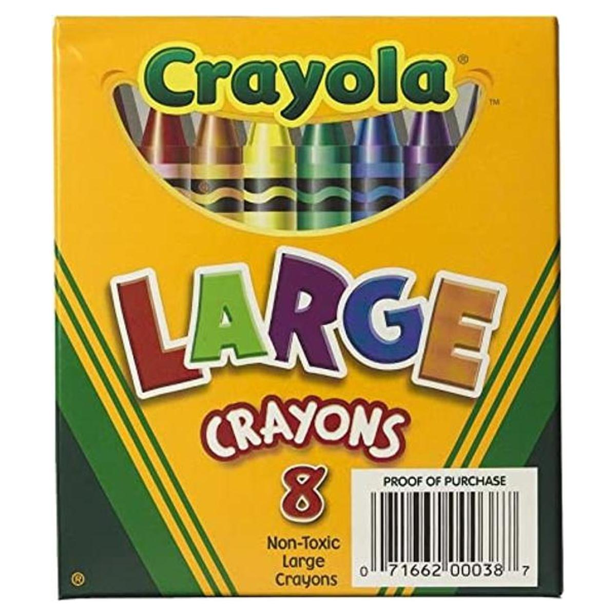 Crayola Caja grande de 8 quilates