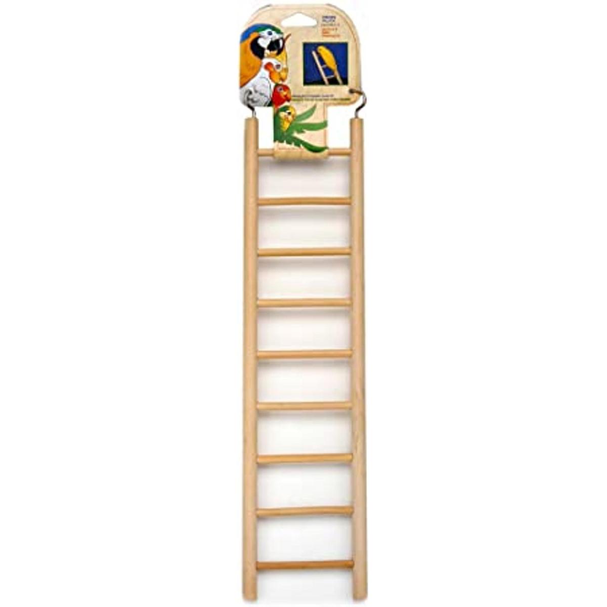 Escalera de madera para pájaros
