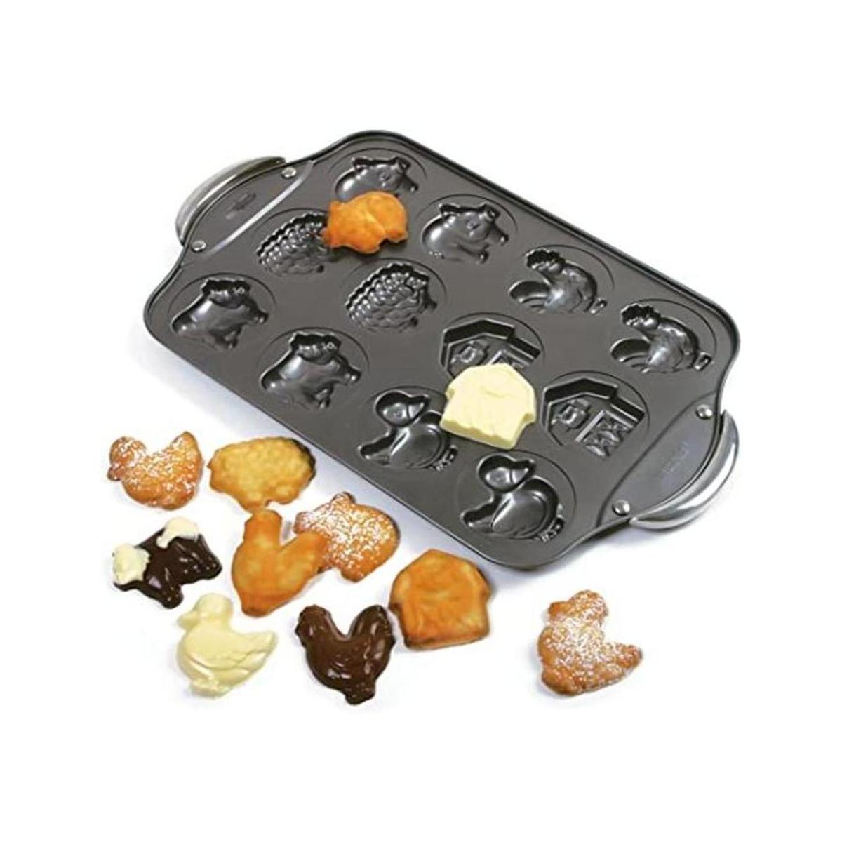 sartén antiadherente para galletas