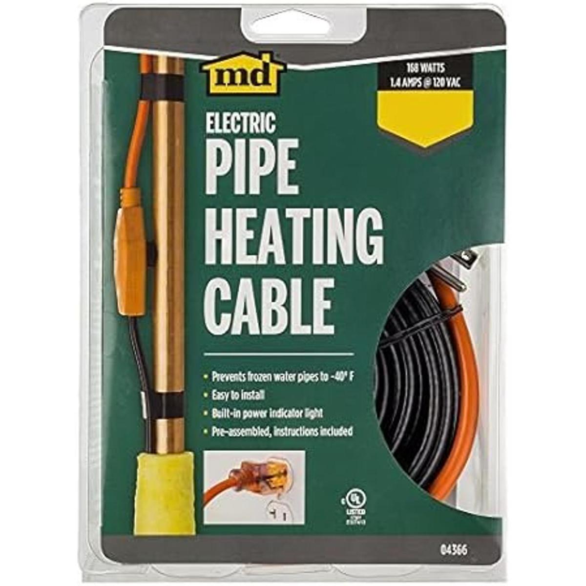 Cable de calefacción de tubería