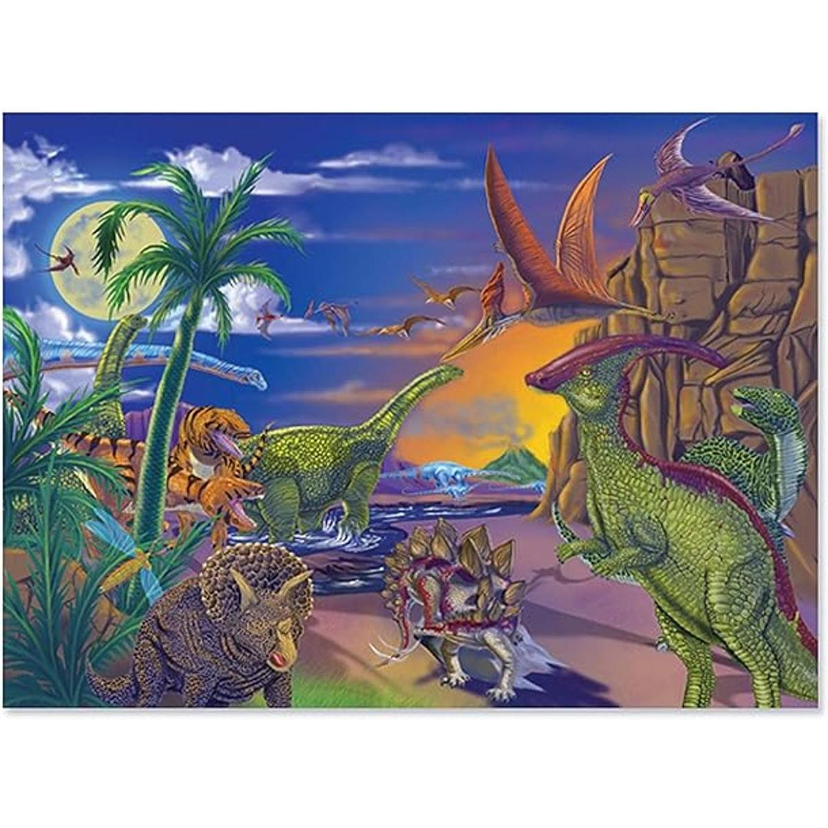 Rompecabezas Land of Dinosaurs