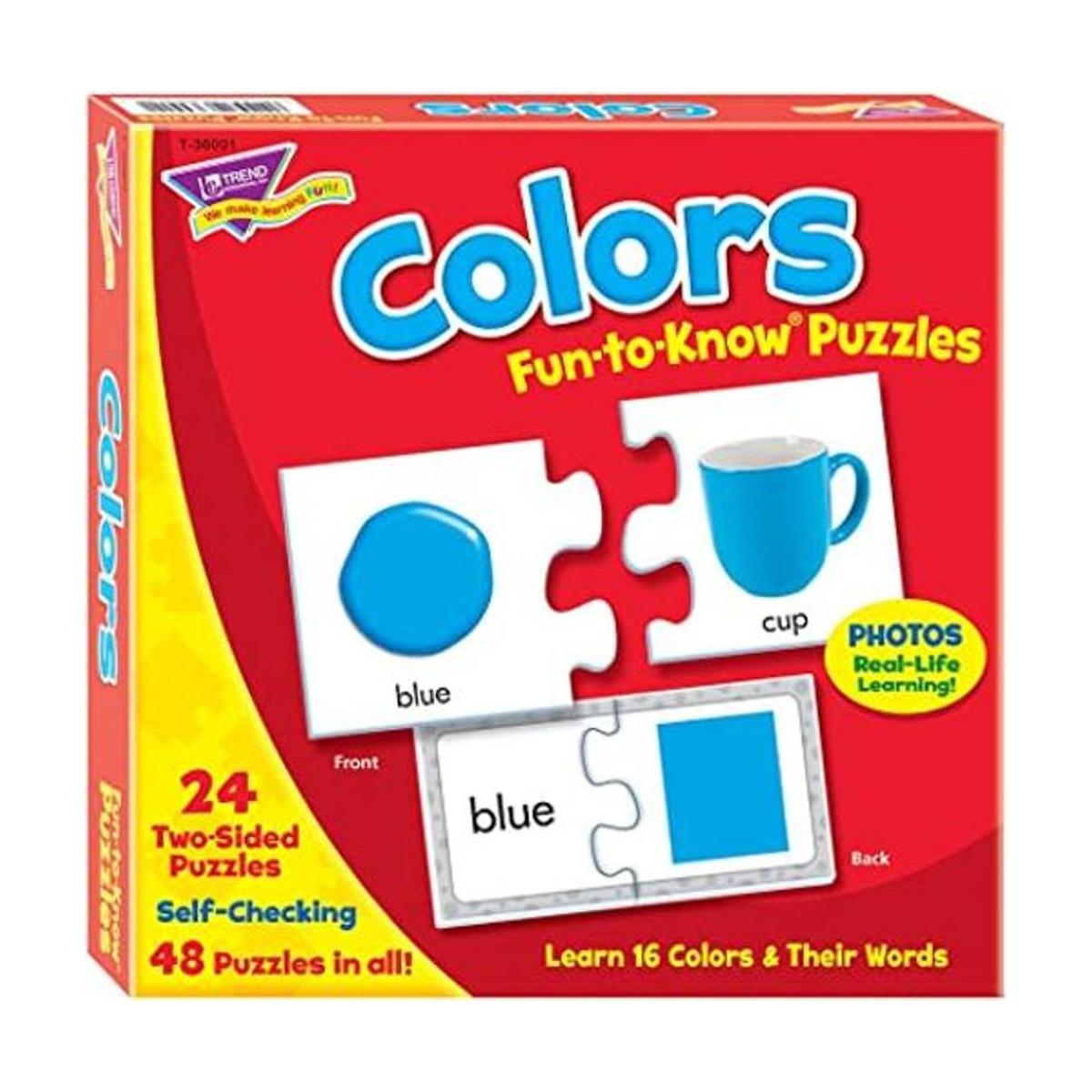 Trend Enterprises FuntoKnow Puzzles Colors