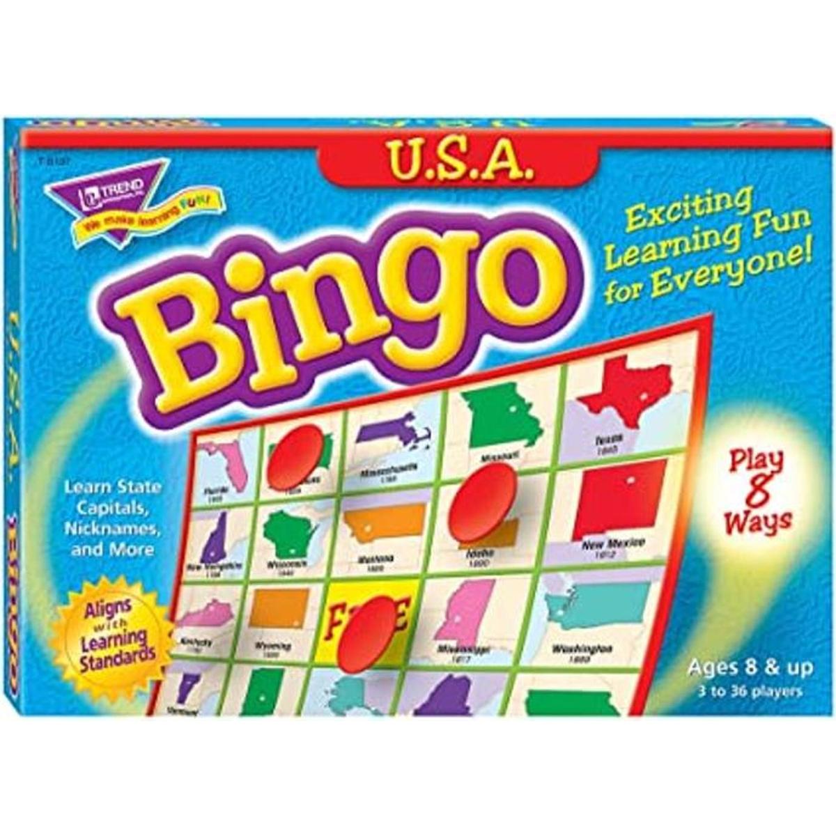 Juego de bingo educativo