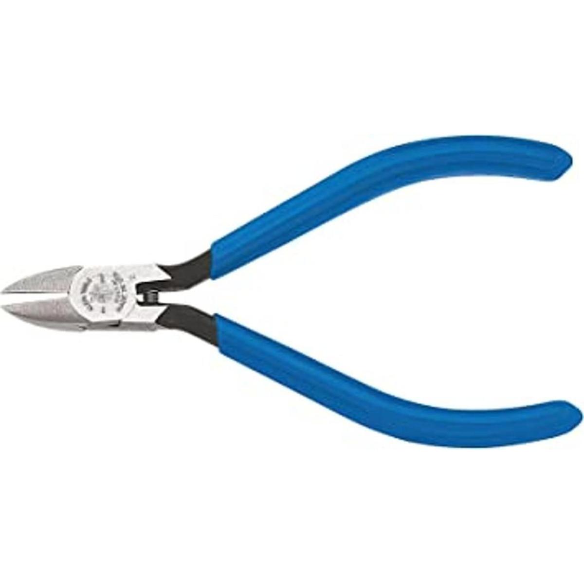 Alicates de corte diagonal azul