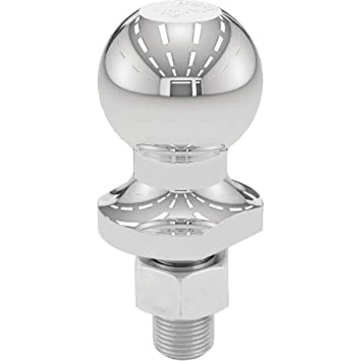 Bola de enganche cromada para remolque