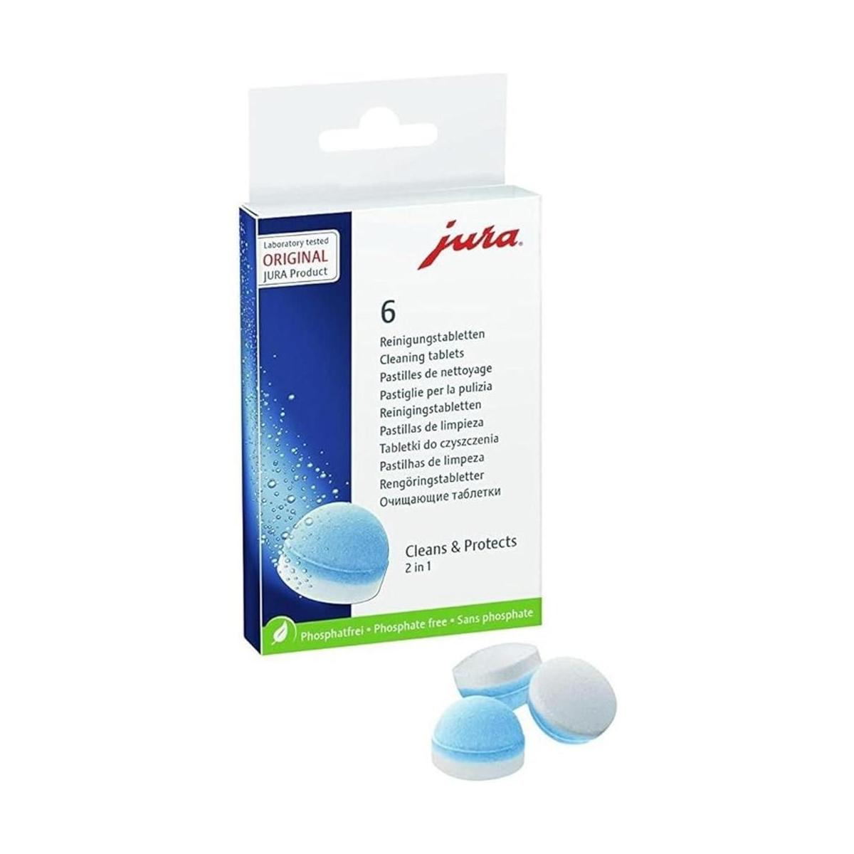 Tabletas de limpieza Jura
