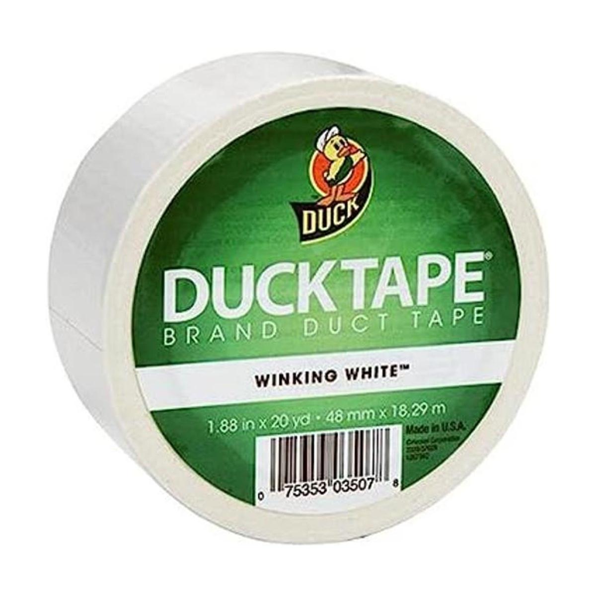 Cinta adhesiva blanca Duck Brand