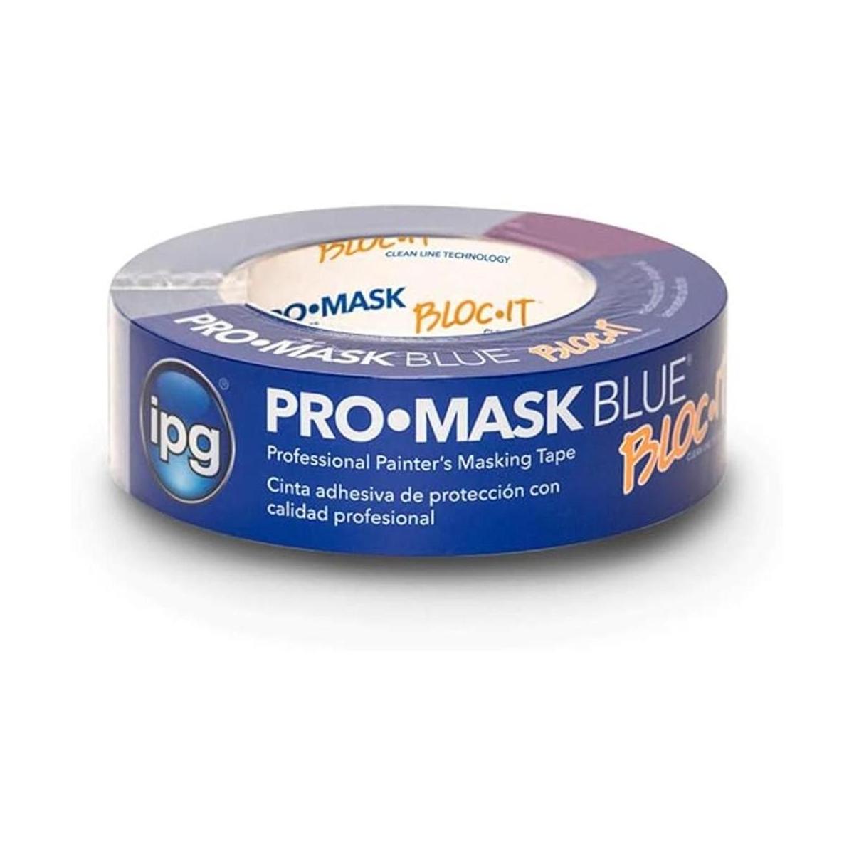cinta adhesiva premium IPG ProMask Blue con BLOCIt