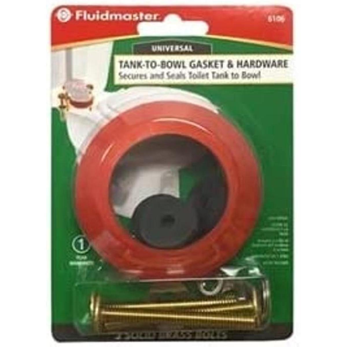 Fluidmaster Juego de tornillos y juntas de tanque a tazón
