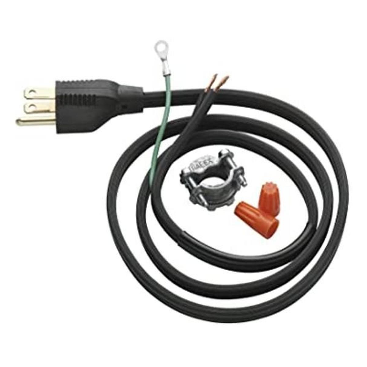 ensamble del cable de alimentación para triturador de residuos