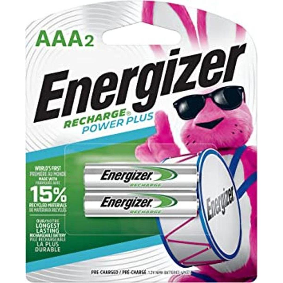 Baterías recargables Energizer AAA