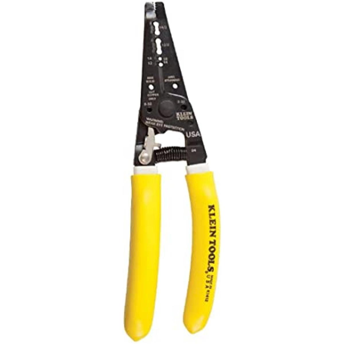 Pelacables curvo y alicates Klein Tools 11055