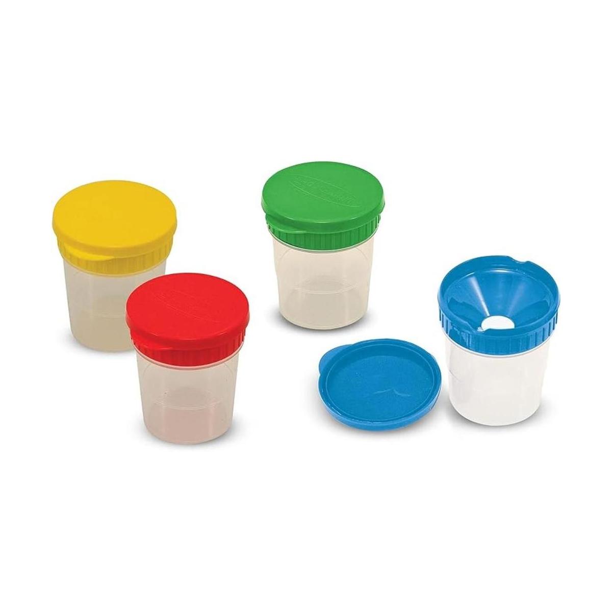 Tazas de pintura a prueba de derrames