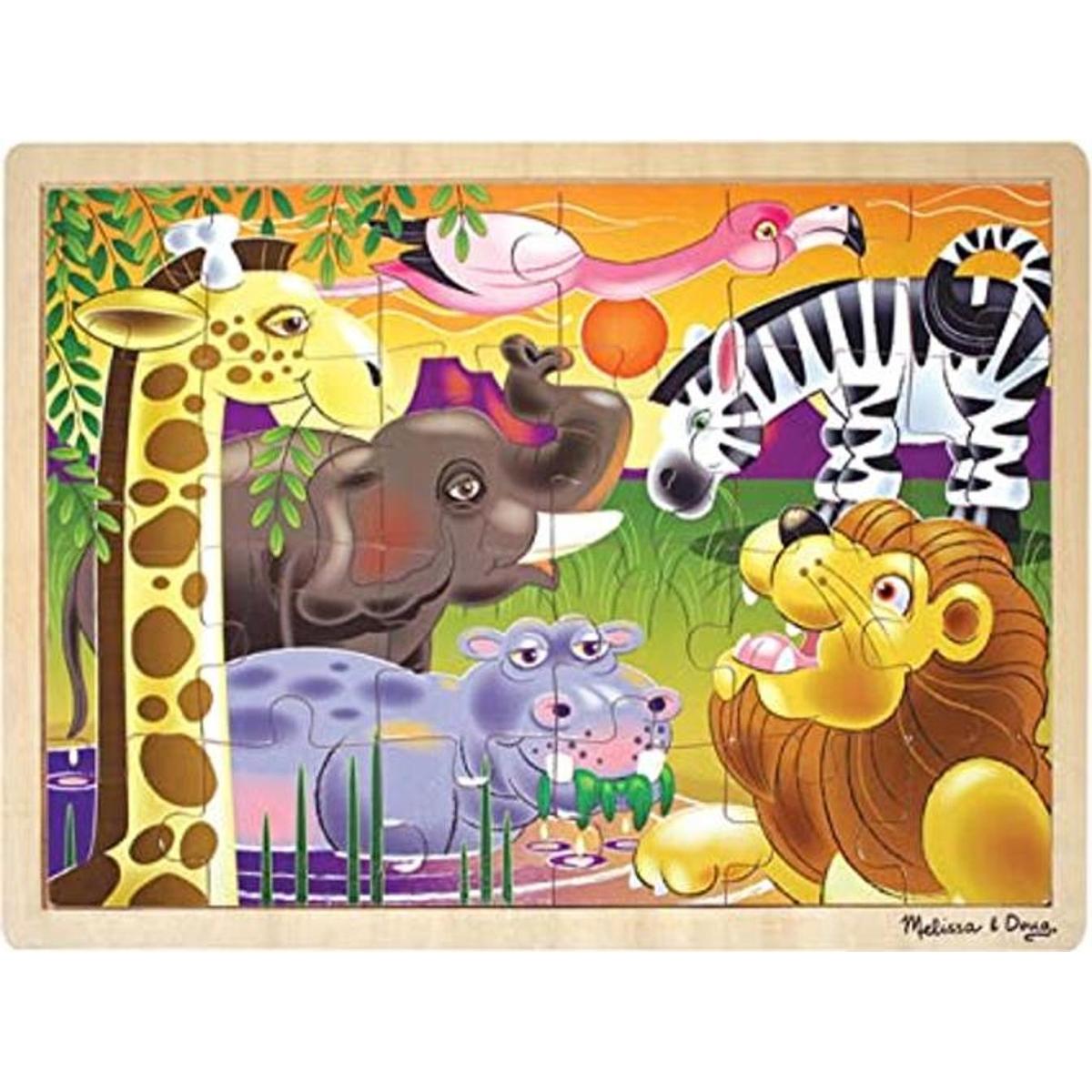 Rompecabezas Melissa Doug de Safari en Llanuras Africana
