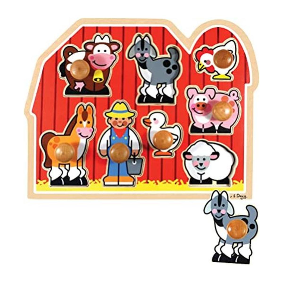 Rompecabezas jumbo de granja