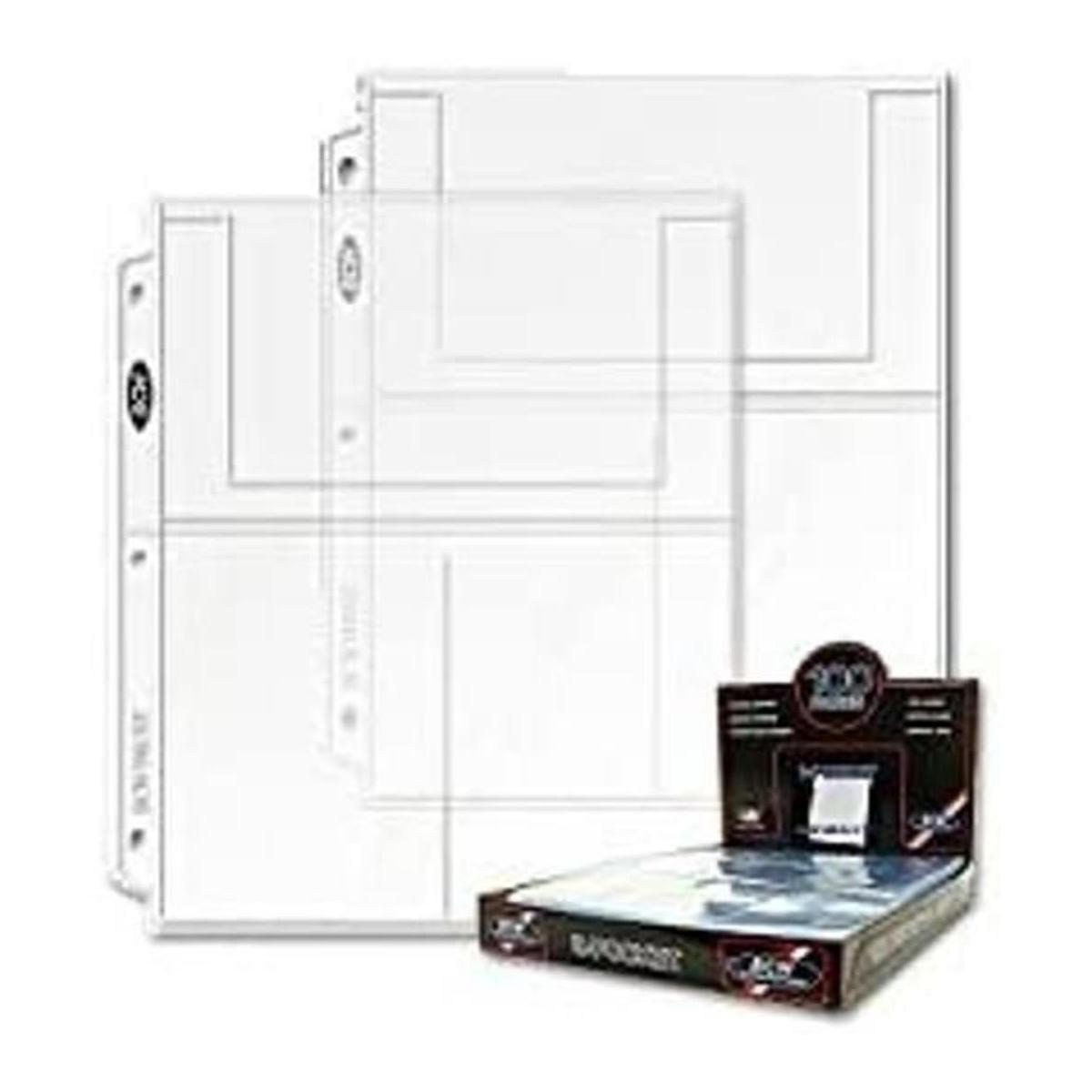Papel de 3 bolsillos BCW Pro