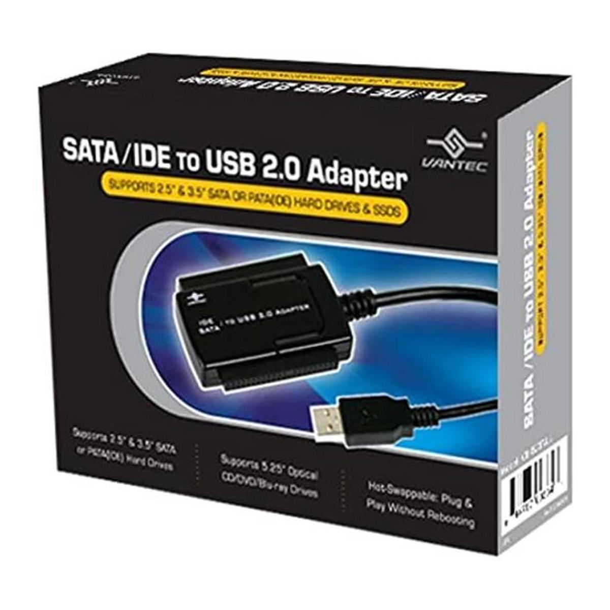 Adaptador Vantec CBISATAU2 SATAIDE a USB 2.0