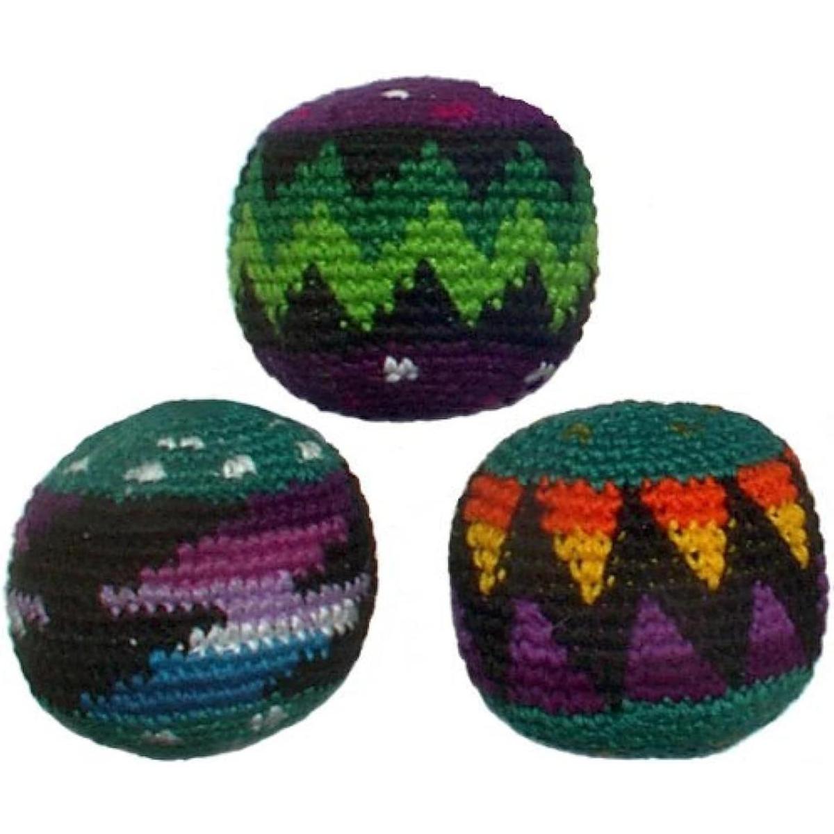 Set de 3 pelotas hacky