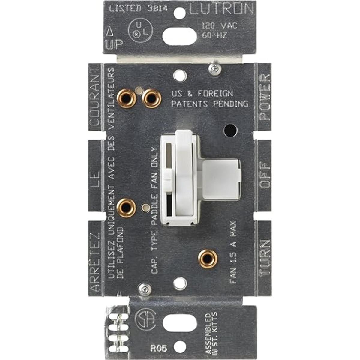Lutron Toggler Control de Ventilador