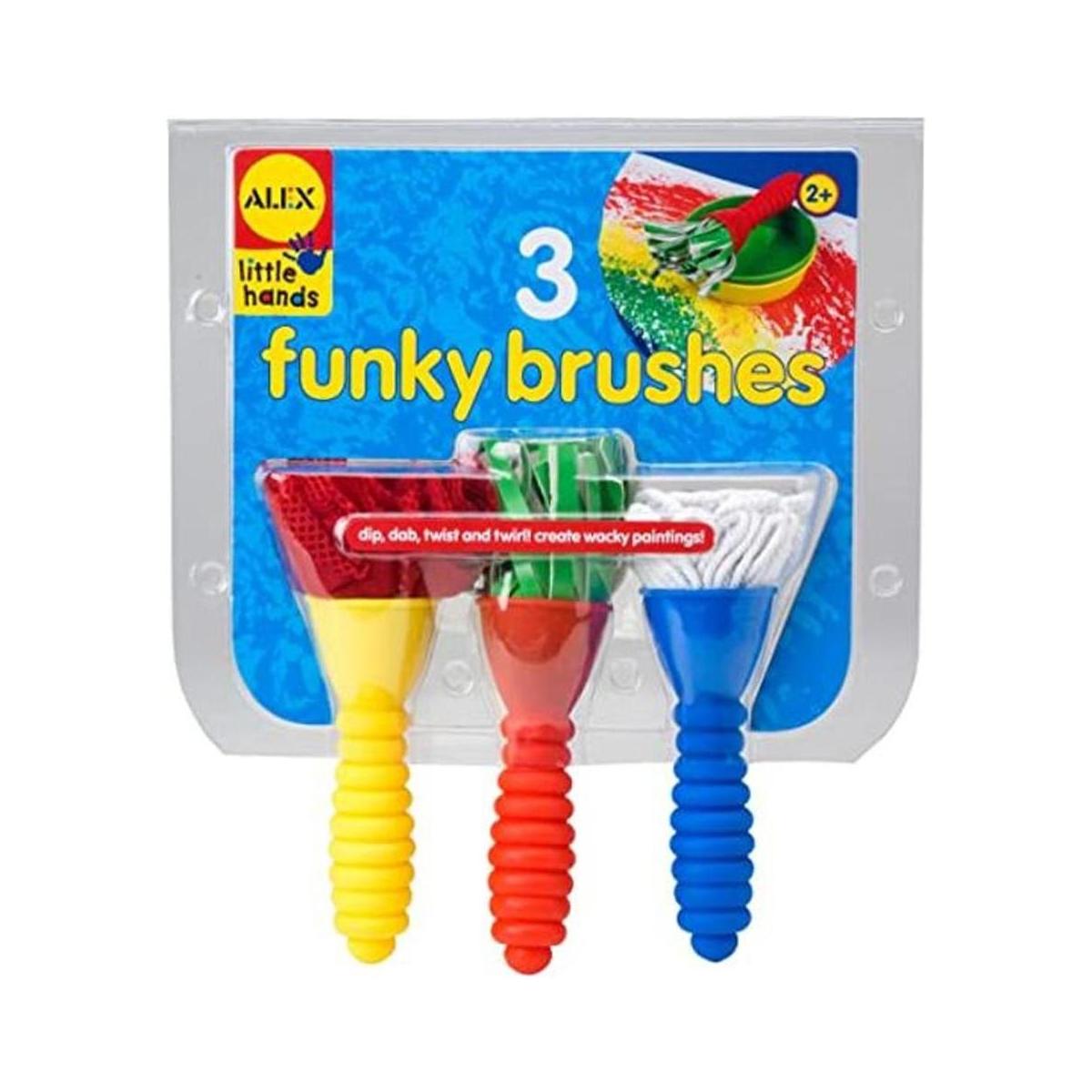 cepillos funky para pintura