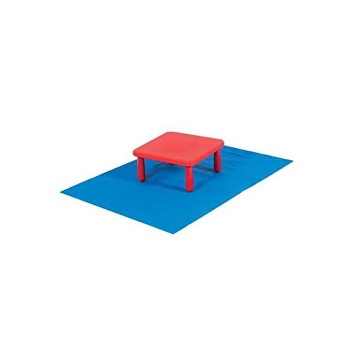 Tapete rectangular para salpicaduras de desorden y juego