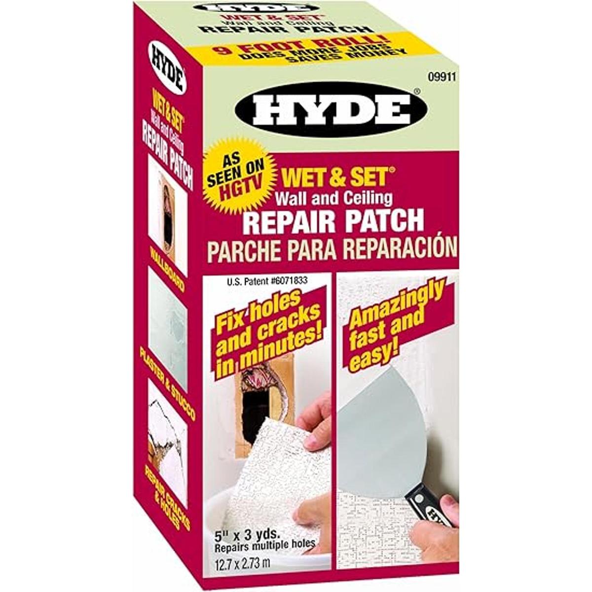 Hyde Tools 09911 Parche Wet and Set