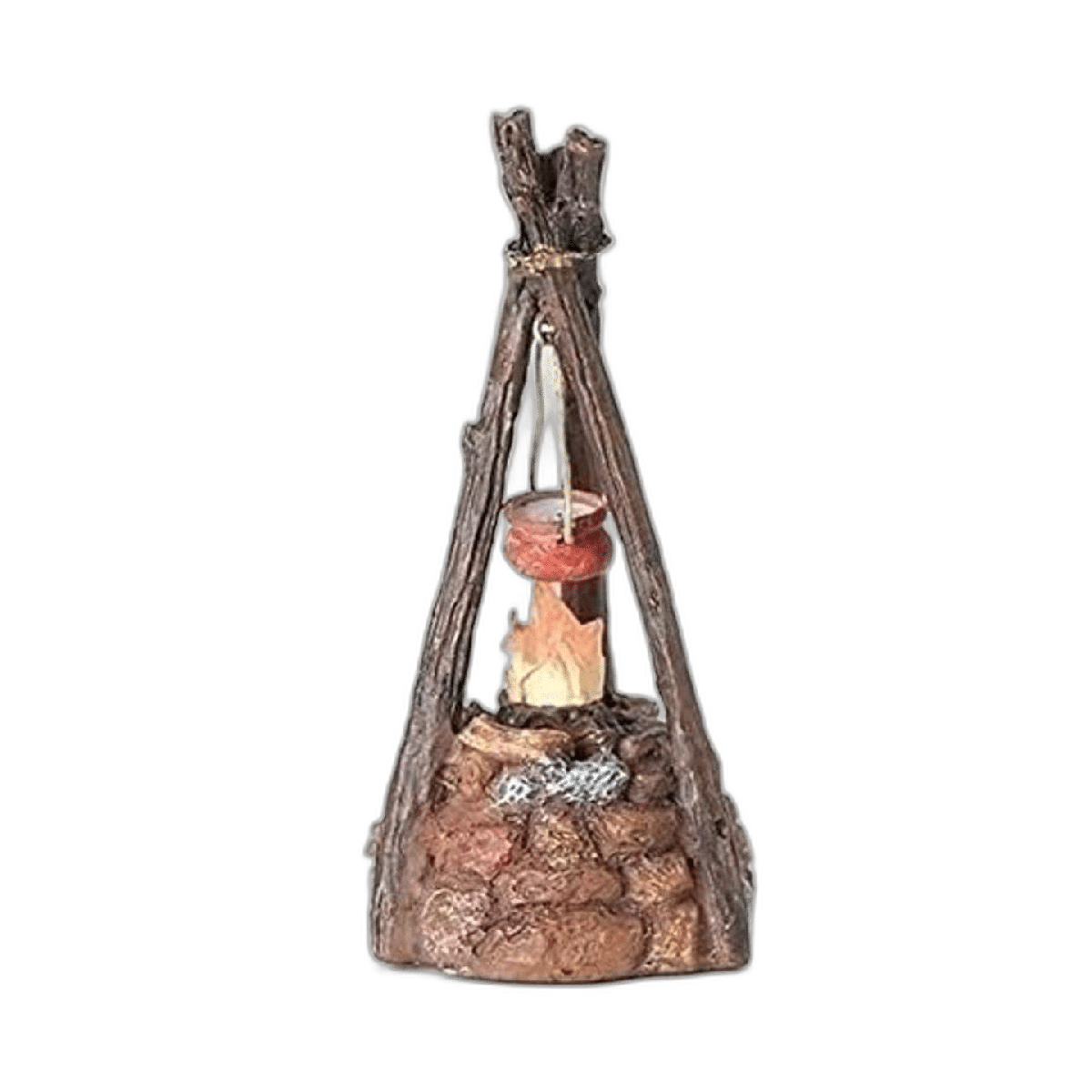 Fontanini Figura decorativa con luz LED