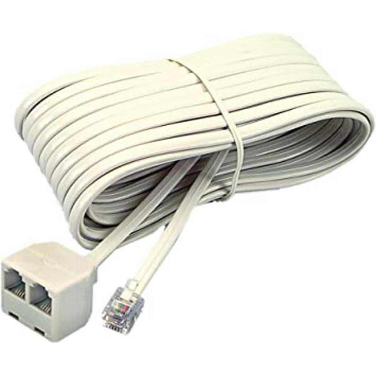 Conector dúplex con cable