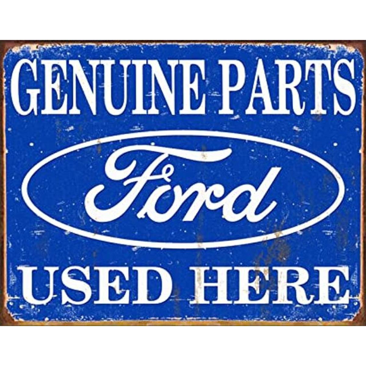 Letrero de estaño Ford Parts