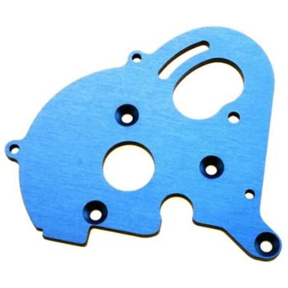 Traxxas 3997 X blueanodized placa de aluminio único motor, EMaxx