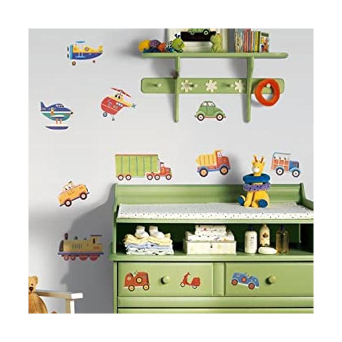 RoomMates Transportation Peel and Stick pegatinas de pared