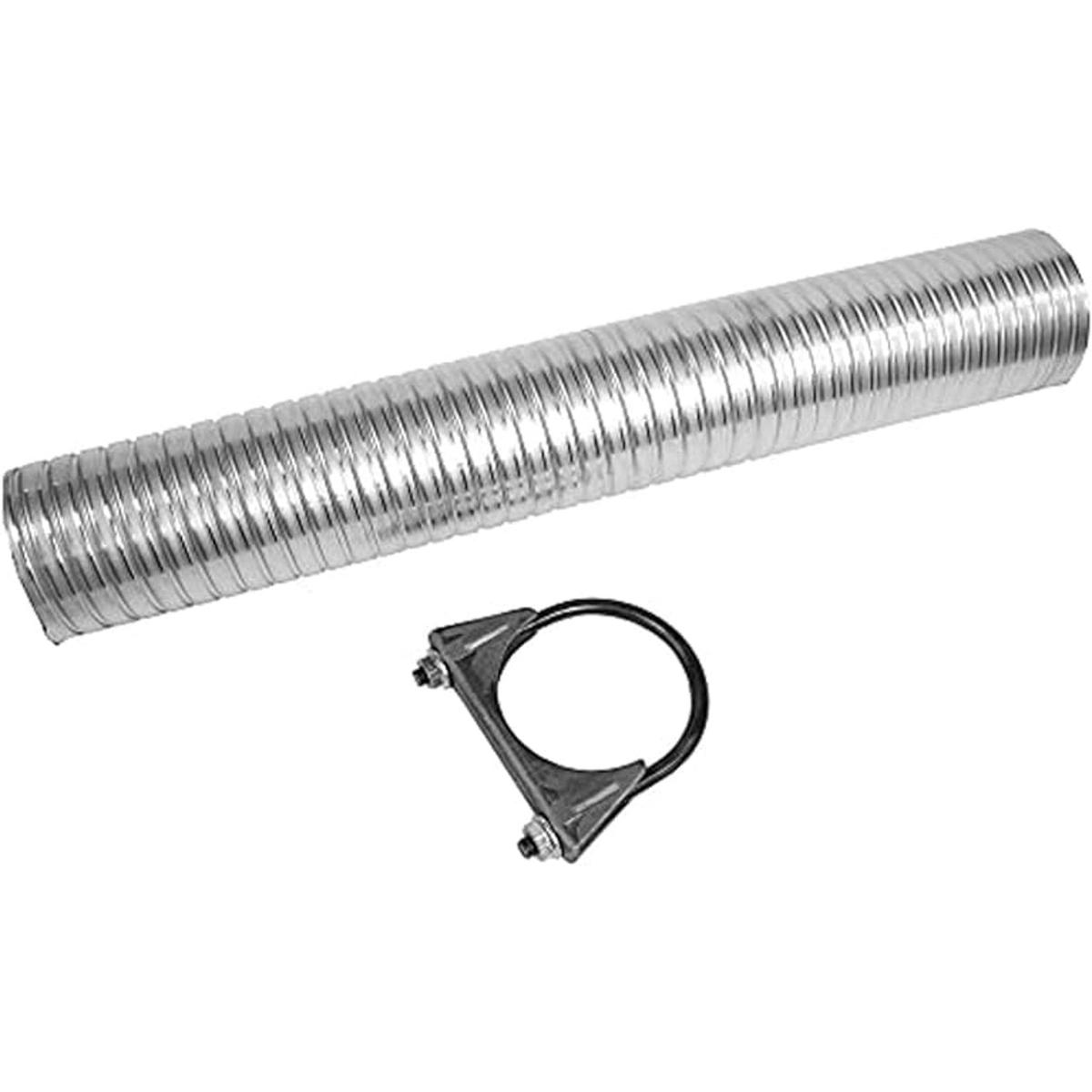 Tubo de escape flexible 2.5 pulgadas ID