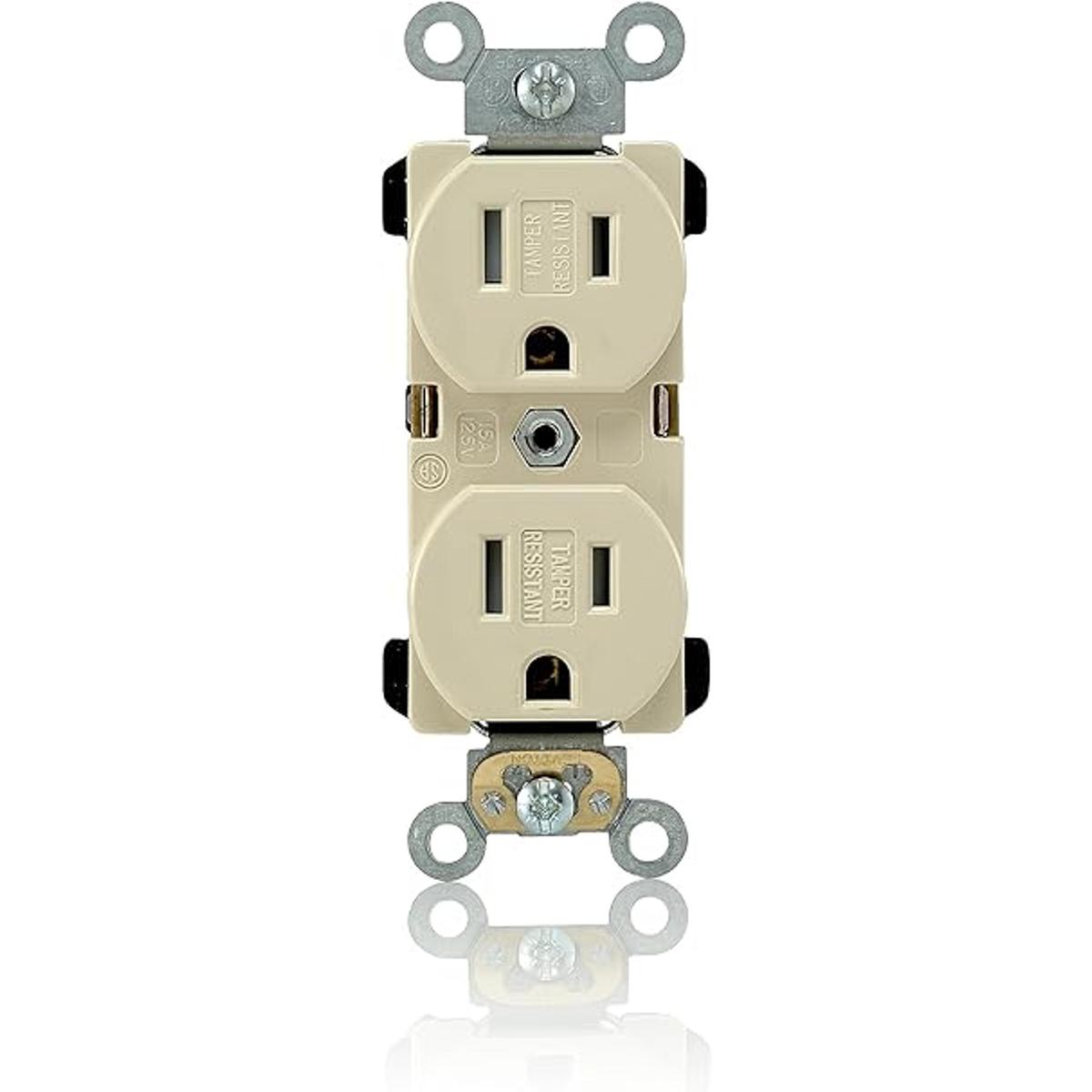 Receptáculo dúplex Leviton