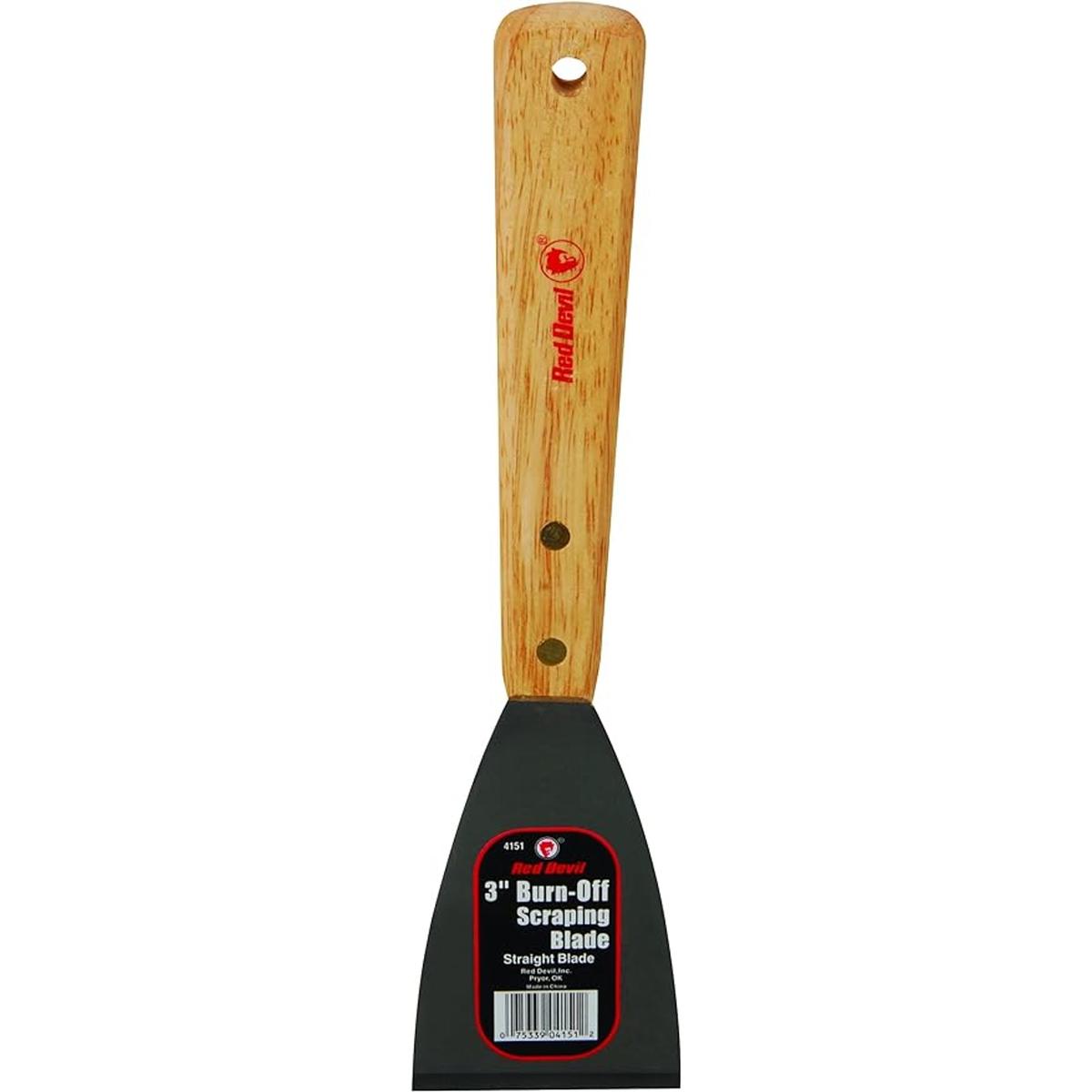 Cuchillo para raspar recto