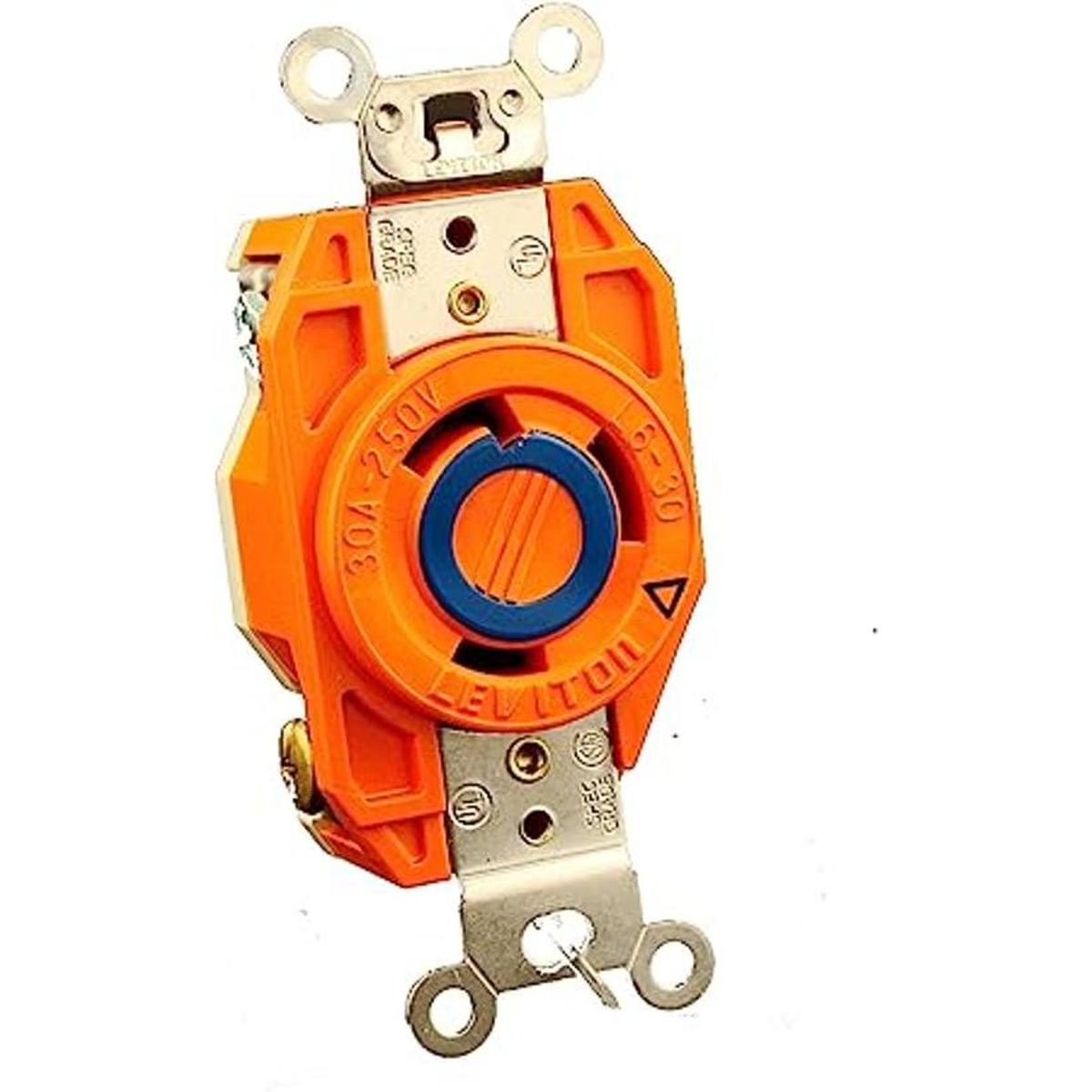 Leviton 2620IG 30 Amp Receptáculo de Bloqueo