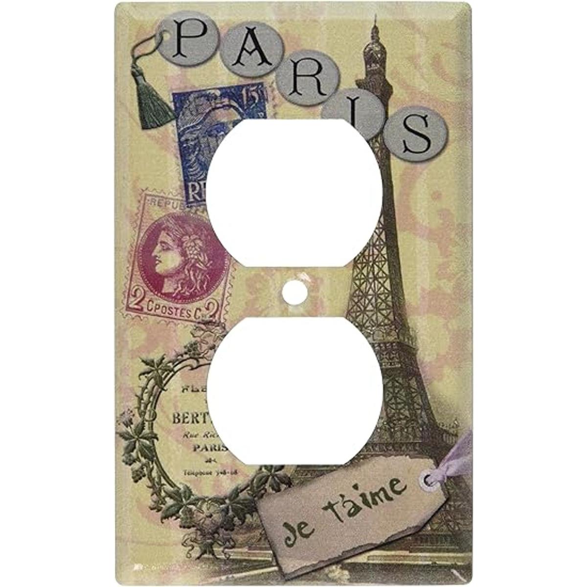 Placa de interruptor Paris Je Taime