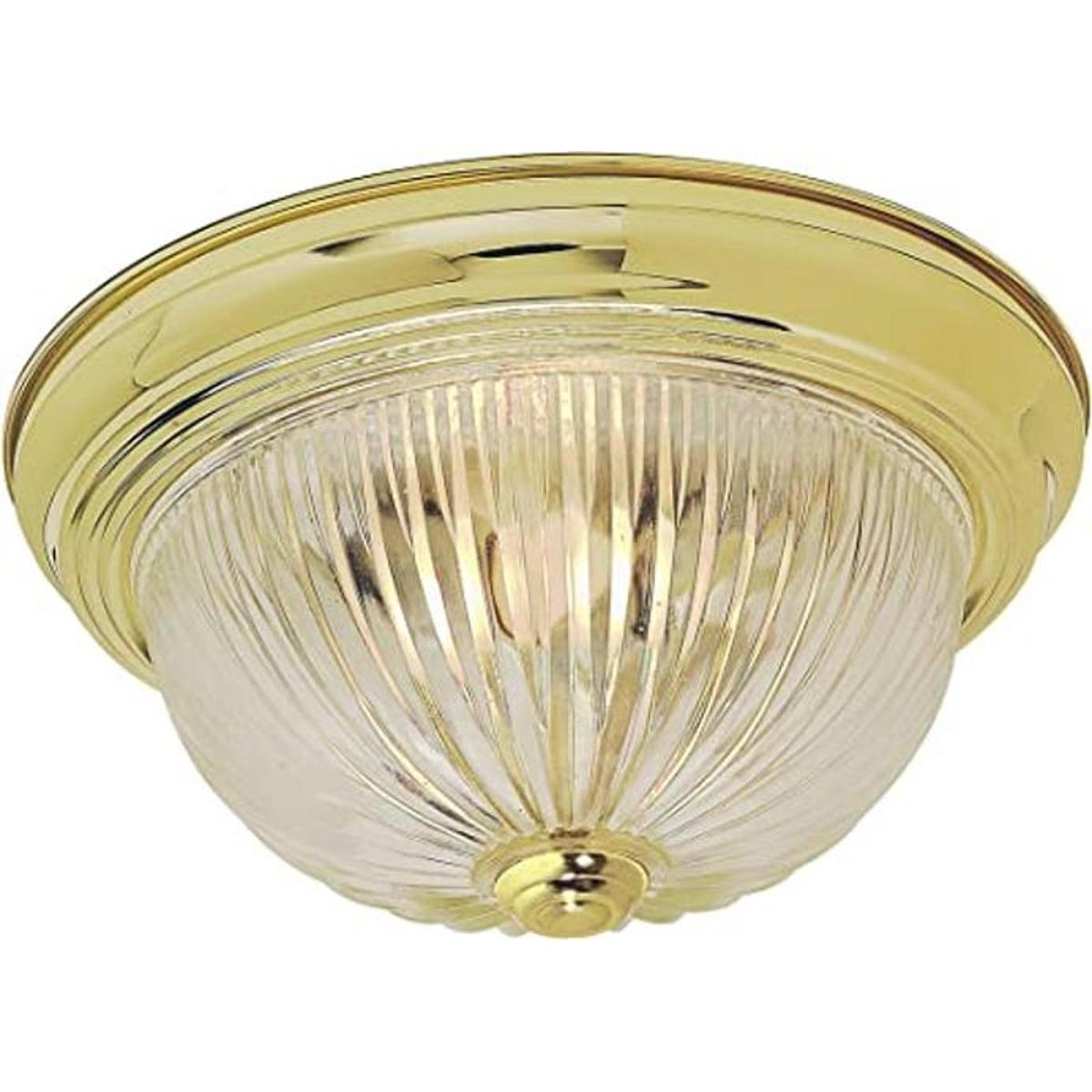 Soporte empotrado para dos luces