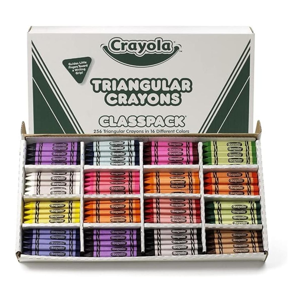 Crayola Clasificador de crayón triangular
