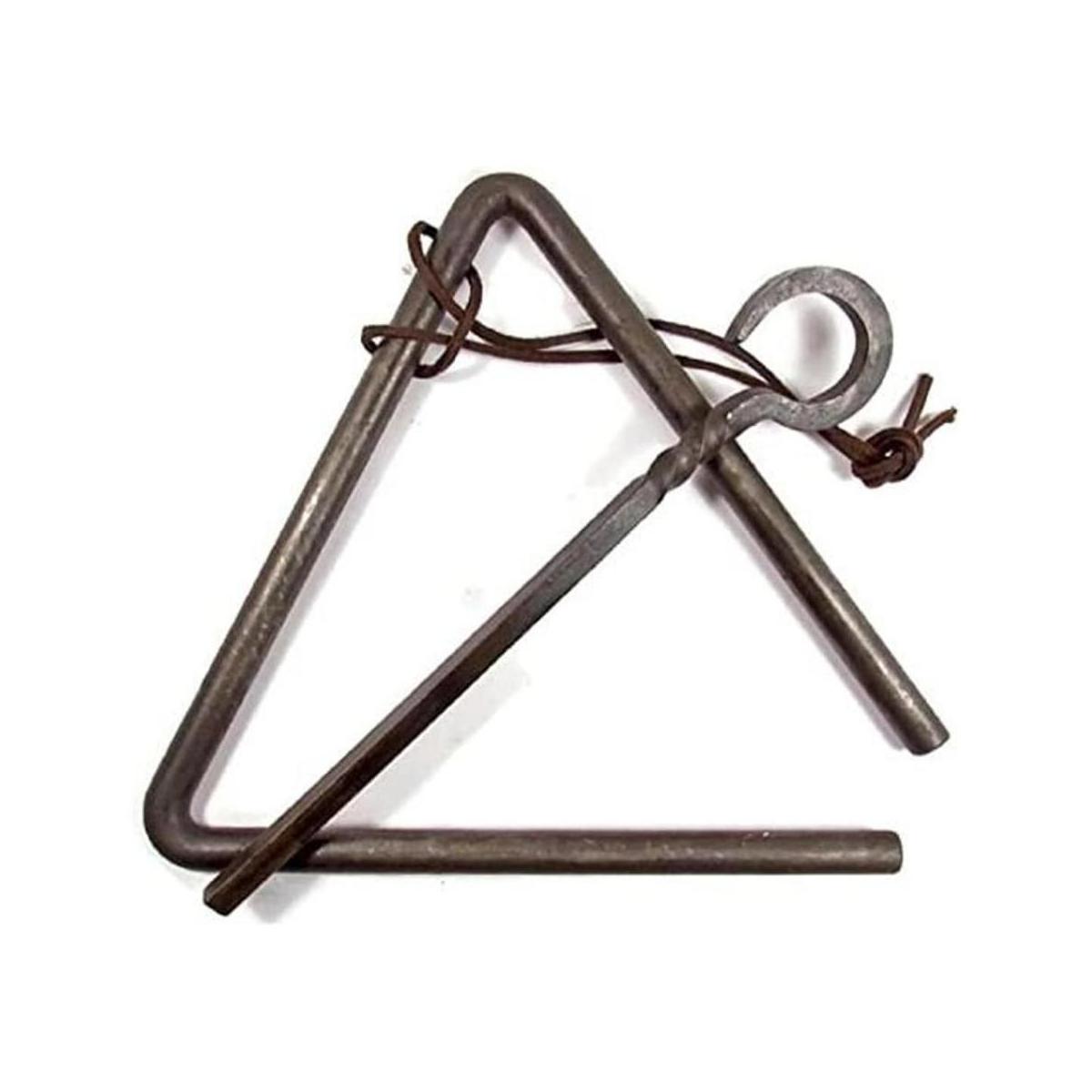 Campana de cena triangular vintage
