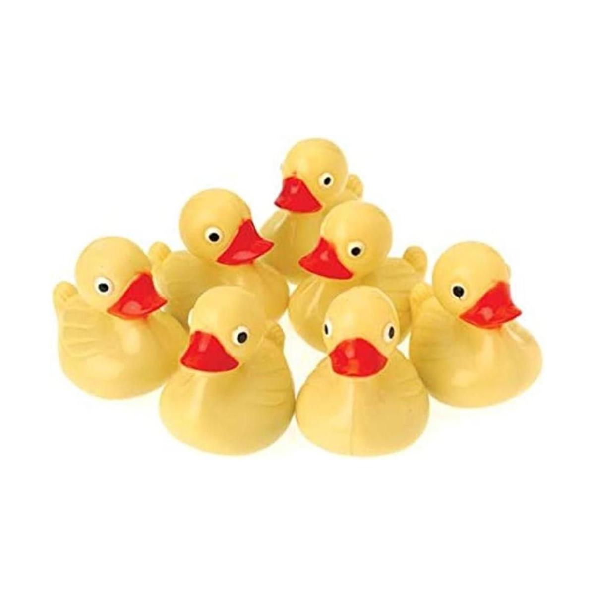 Flotadores de estanque de pato amarillo de juguete