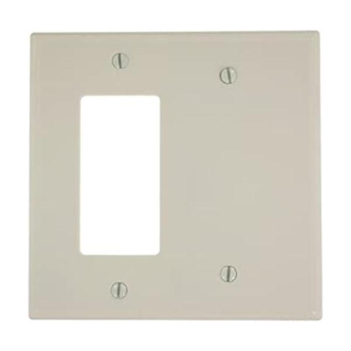 Leviton DecoraICFT Placa de pared para combinación de dispositivos