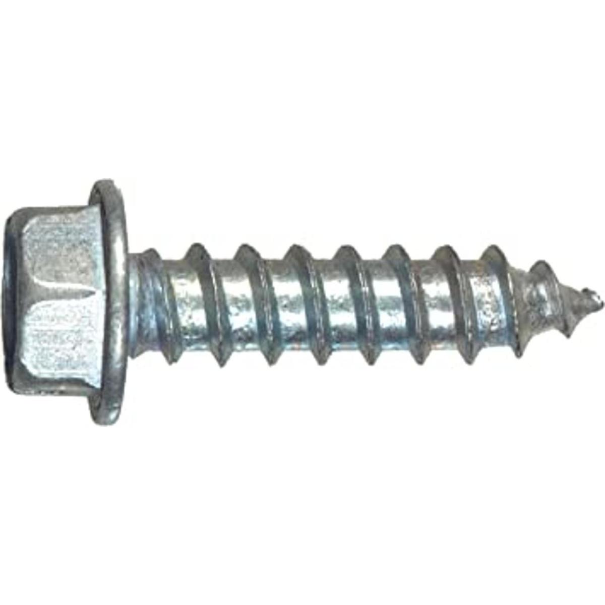 Tornillo de chapa de metal ranurado