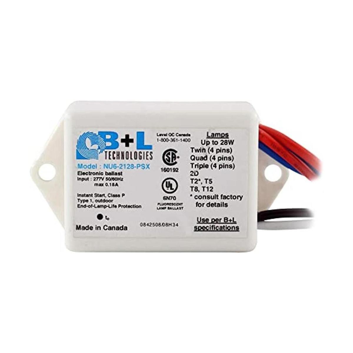 Barra fluorescente compacta NU62128PSX 277V