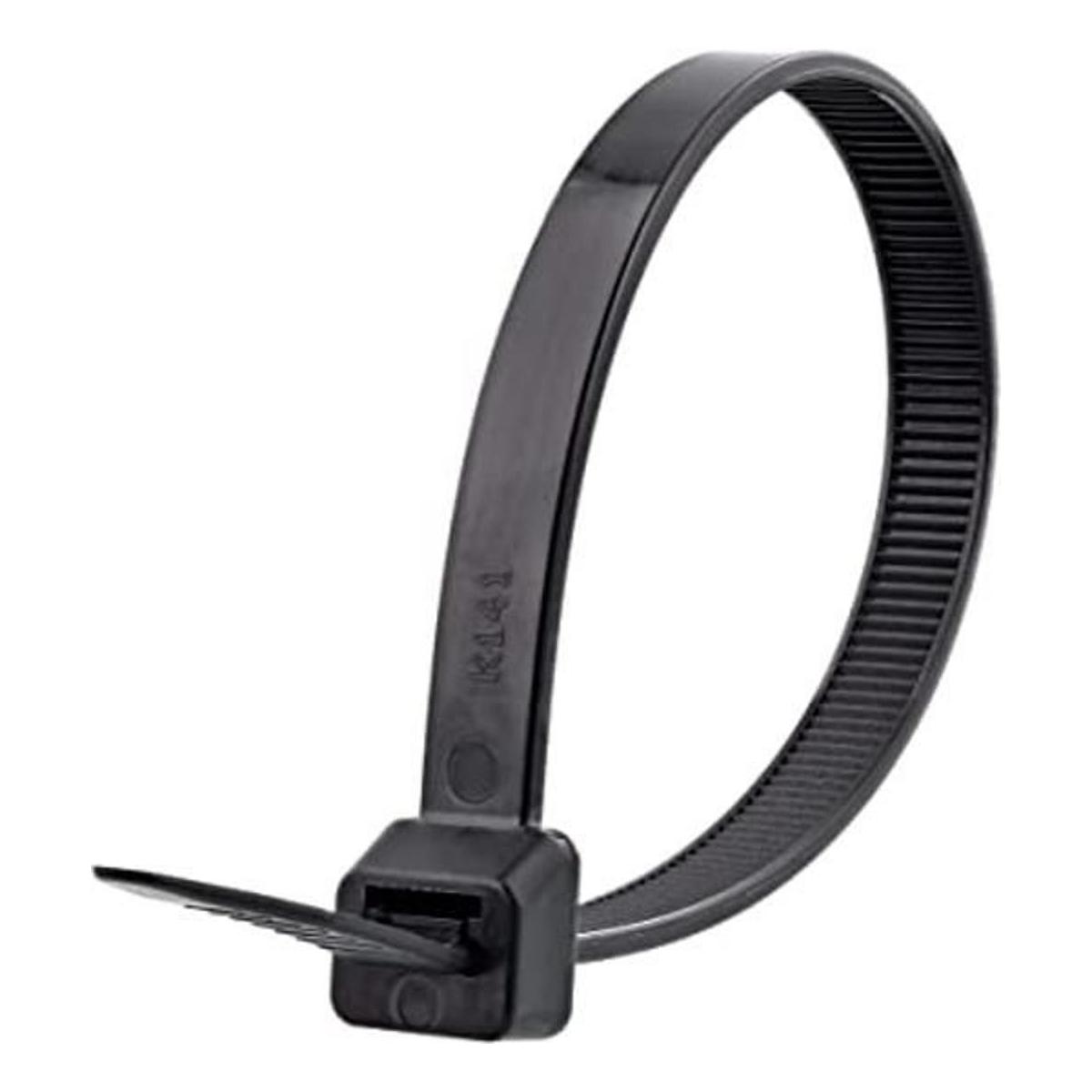8 inch Heavy Duty Negro bridas